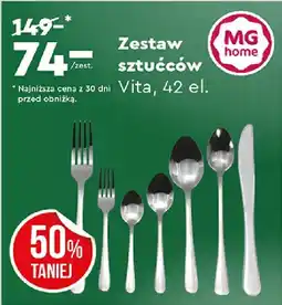 Biedronka Zestaw sztućców vita MG home oferta