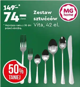 Zestaw sztućców vita MG home
