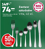 Zestaw sztućców vita MG home