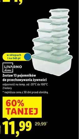 Lidl Zestaw pojemników oferta