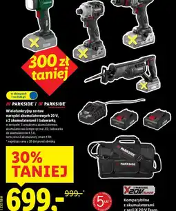 Lidl Wielofunkcyjny zestaw narzędzi akumulatorowych oferta