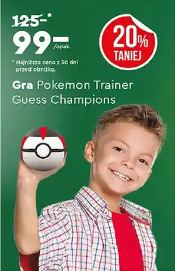 Biedronka Gra Pokemon Trainer Guess Champions oferta
