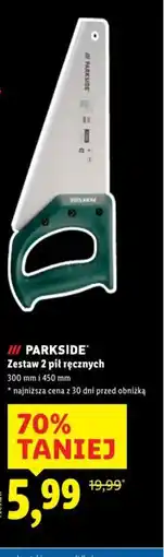 Lidl PARKSIDE Zestaw 2 pił ręcznych oferta