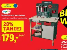Lidl Drewniany stół warsztatowy oferta