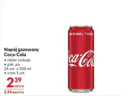 Makro Napój gazowany Coca-Cola oferta
