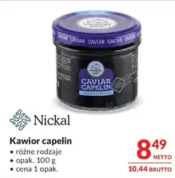 Makro Kawior capelin oferta
