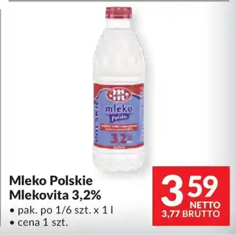 Makro Mleko Polskie Mlekovita 3,2% oferta