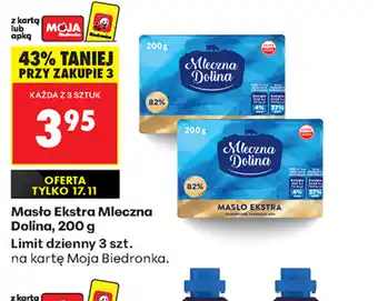 Masło Ekstra Mleczna Dolina