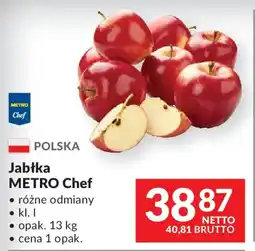 Makro Jabłka metro chef oferta