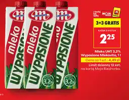 Biedronka Mleko UHT 3,2% Wypasione Mlekovita oferta