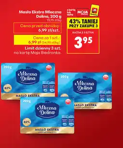 Biedronka Masło Ekstra Mleczna Dolina oferta