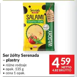 Makro Ser żółty Serenada - plastry oferta