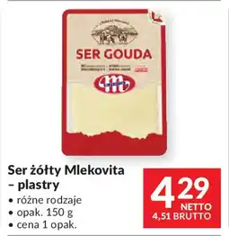 Makro Ser żółty Mlekovita - plastry oferta