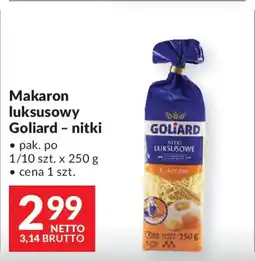 Makro Makaron luksusowy Goliard - nitki oferta