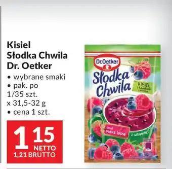 Makro Kisiel Słodka Chwila Dr. Oetker oferta