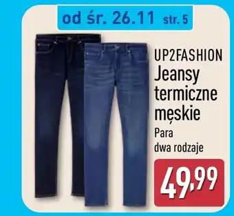 Jeansy termiczne Up2Fashion