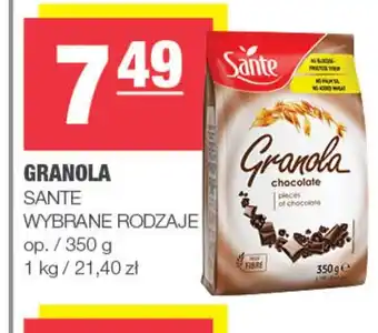EuroSPAR Granola Sante oferta