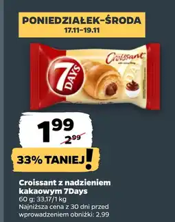 Netto Croissant 7 Days oferta