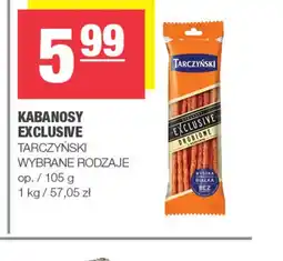 EuroSPAR Kabanosy Tarczyński oferta