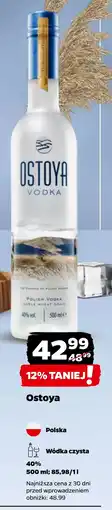 Netto Wódka Ostoya oferta