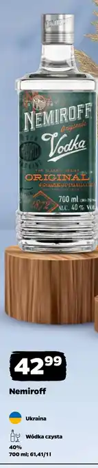 Netto Wódka Nemiroff oferta