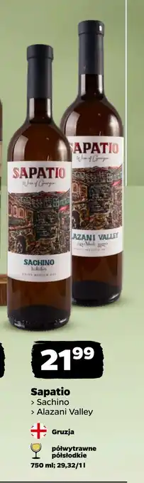 Wino półsłodkie Sachino