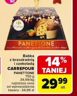 Carrefour Brzoskwinia Panettone oferta