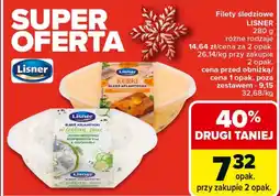 Carrefour Filety śledziowe Lisner oferta