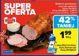 Carrefour Baleron Pekpol oferta
