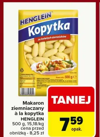 Carrefour Kopytka Henglein oferta