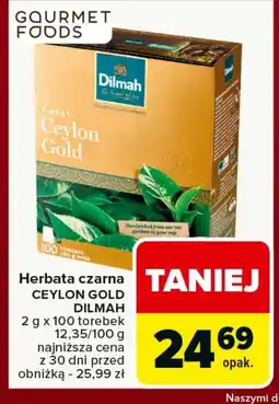 Carrefour Herbata Dilmah oferta