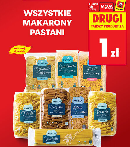 Biedronka Makaron Pastani oferta