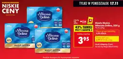 Biedronka Masło Ekstra Mleczna Dolina oferta