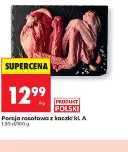 Biedronka Poroja rosołowa z kaczki kl. A oferta
