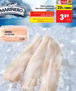 Biedronka Filet z mintaja bez skóry Marinero oferta