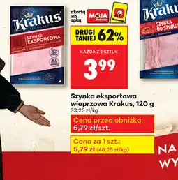 Biedronka Szynka eksportowa Krakus oferta