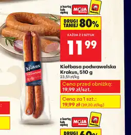 Biedronka Kiełbasa podwawelska oferta