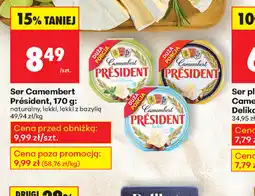 Biedronka Ser Camembert Président oferta