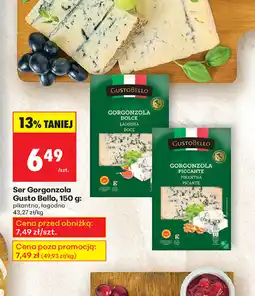 Biedronka Ser Gorgonzola Gusto Bello oferta