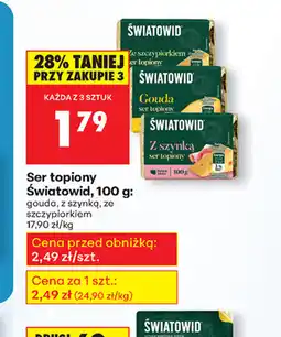 Biedronka Ser topiony Swiatowid oferta