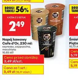 Biedronka Napój kawowy Cafe d'Or oferta