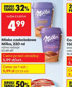 Biedronka Mleko czekoladowe Milka oferta