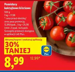 Lidl Pomidory koktajlowe kiściowe Lidl oferta