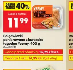 Biedronka Polędwiczki panierowane z kurczaka oferta
