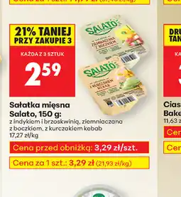 Biedronka Sałatka mięsna oferta