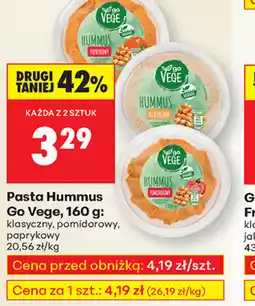Biedronka Pasta Hummus Go Vege oferta