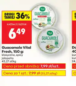 Biedronka Guacamole Vital Fresh oferta