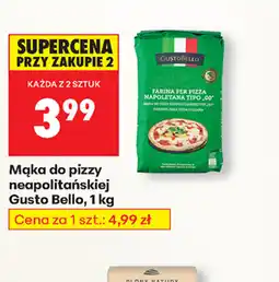 Biedronka Mąka do pizzy neapolitańskiej Gusto Bello oferta