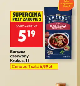 Biedronka Barszcz czerwony Krakus oferta