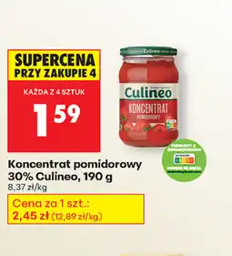 Biedronka Koncentrat pomidorowy oferta